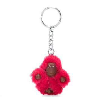 Akcesoria Kipling Sven Extra Small Iconic Monkey Keychain Czerwone | PL 1238IL